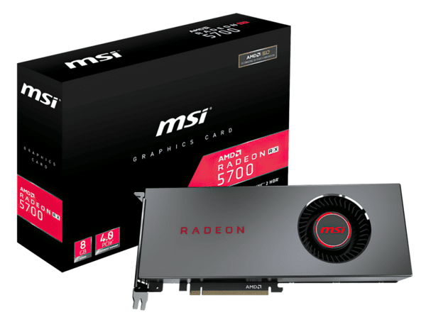 

Видеокарта MSI Radeon RX 5700 8GB DDR6 (RADEON_RX_5700_8G)