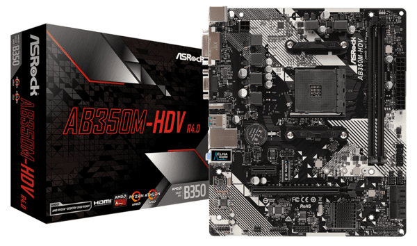 

Материнская плата ASRock AB350M-HDV R4.0
