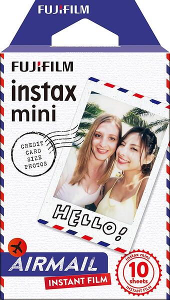 

Фотобумага Fujifilm INSTAX MINI AIRMAIL (54х86мм 10шт)