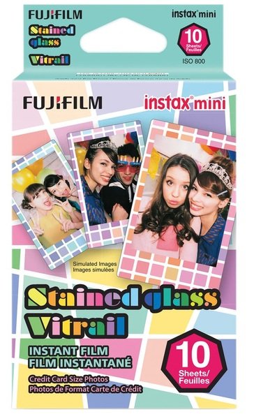 

Фотобумага Fujifilm INSTAX MINI STAINED GLASS (54х86мм 10шт)