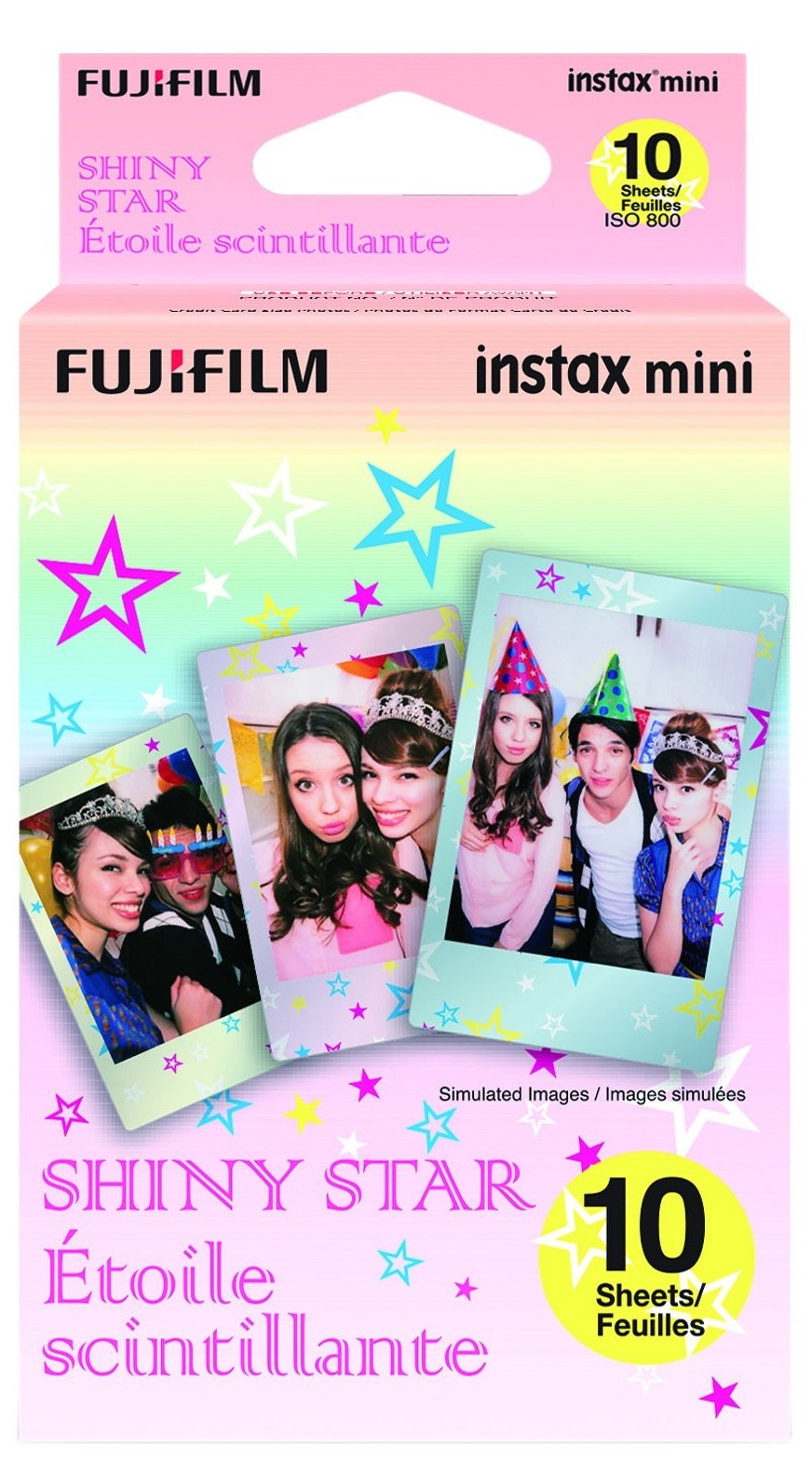 

Фотобумага Fujifilm INSTAX MINI STAR (54х86мм 10шт)