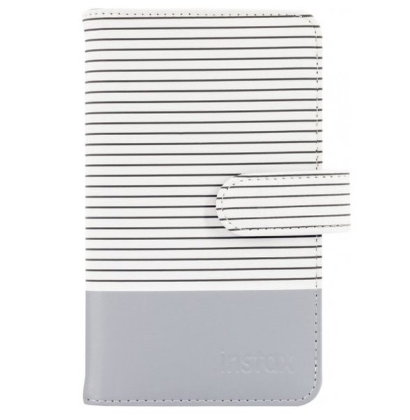 

Фотоальбом Fujifilm INSTAX MINI 9 STRIPED ALBUM Smoky White (70100139052)