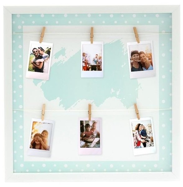 

Фоторамка Fujifilm INSTAX DOT PEG FRAME Ice Blue (70100139077)