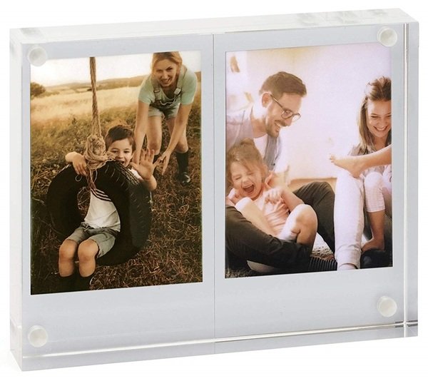

Фоторамка Fujifilm INSTAX MINI TWIN ACRYLIC PHOTO BLOCK TRANSPARENT (70100139556)