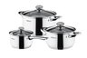 Набор посуды Ardesto Gemini Gourmet 6 предметов (AR1906PS) фото