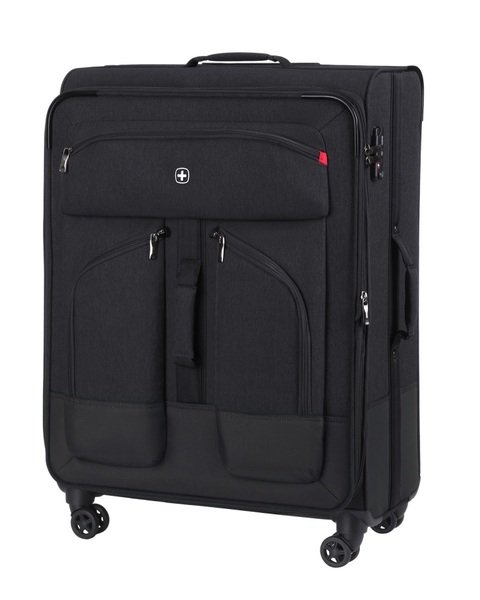 

Чемодан текстильный Wenger Deputy 29" большой, чёрный (604375)