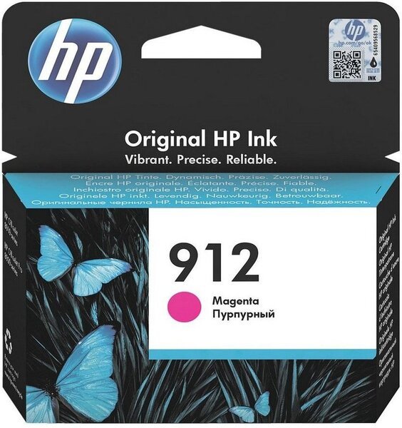 

Картридж струйный HP 912 Magenta Original Ink Cartridge (3YL78AE)