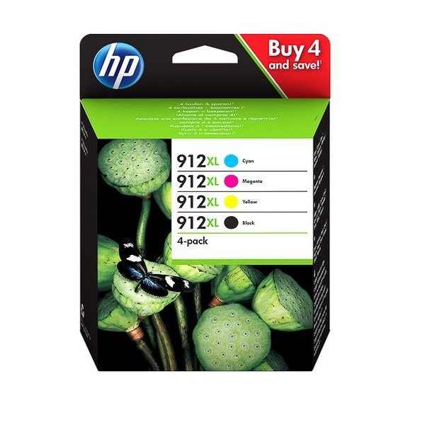 

Картридж струйный HP 912XL High Yield C/M/Y/K Original Ink Cartridge 4-Pack (3YP34AE)