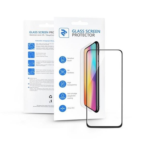 

Стекло 2E для Galaxy A40(A405) 3D FG Black