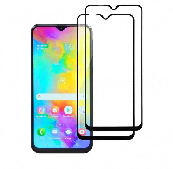 

Комплект защитных стёкол 2E для Galaxy M20 (M205) 2.5D Black Border