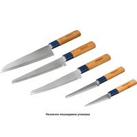 Набор ножей Ardesto Gemini 5 предметов, бамбук, нержавеющая сталь (AR2101SA)