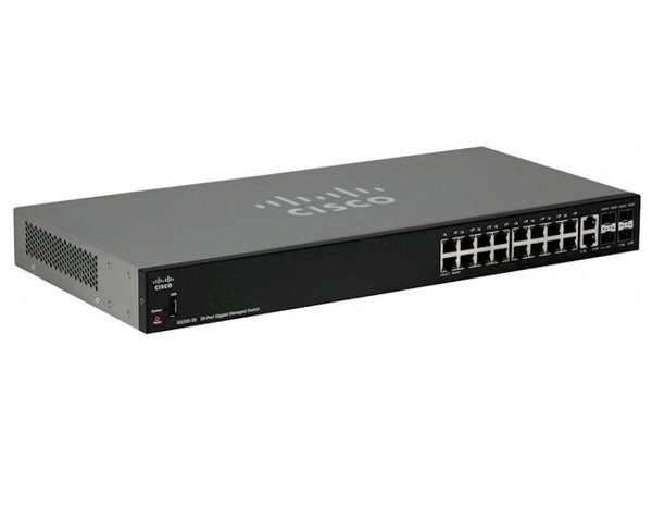

Коммутатор Cisco SG350-20 20-port Gigabit Managed Switch (SG350-20-K9-EU)