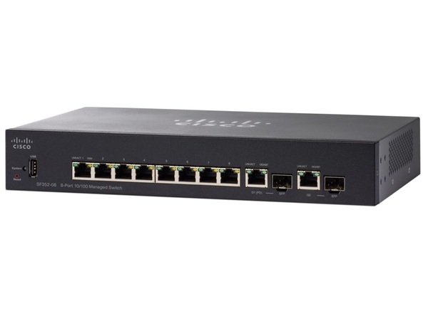 

Комутатор SB Cisco SF352-08 8-port 10/100 Managed Switch (SF352-08-K9-EU)