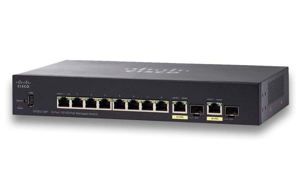 

Комутатор SB Cisco SF352-08P 8-port 10/100 POE Managed Switch (SF352-08P-K9-EU)