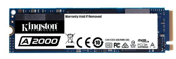 

SSD накопитель Kingston A2000 250GB M.2 NVMe PCIe 3.0 4x 2280 (SA2000M8/250G)