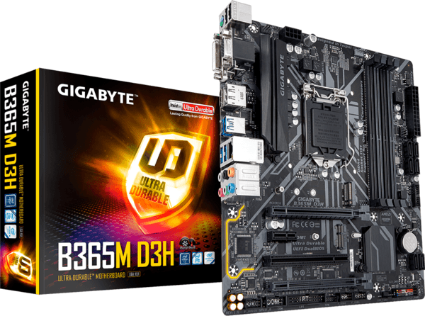 

Материнская плата GIGABYTE B365M D3H