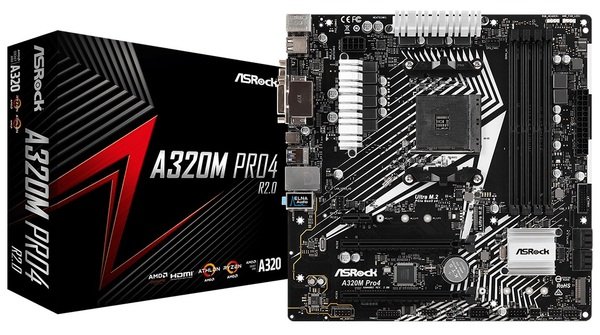 

Материнская плата ASRock A320M PRO4 R2.0