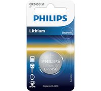 Батарейка Philips Lithium CR 2450 BLI 1 (CR2450/10B)