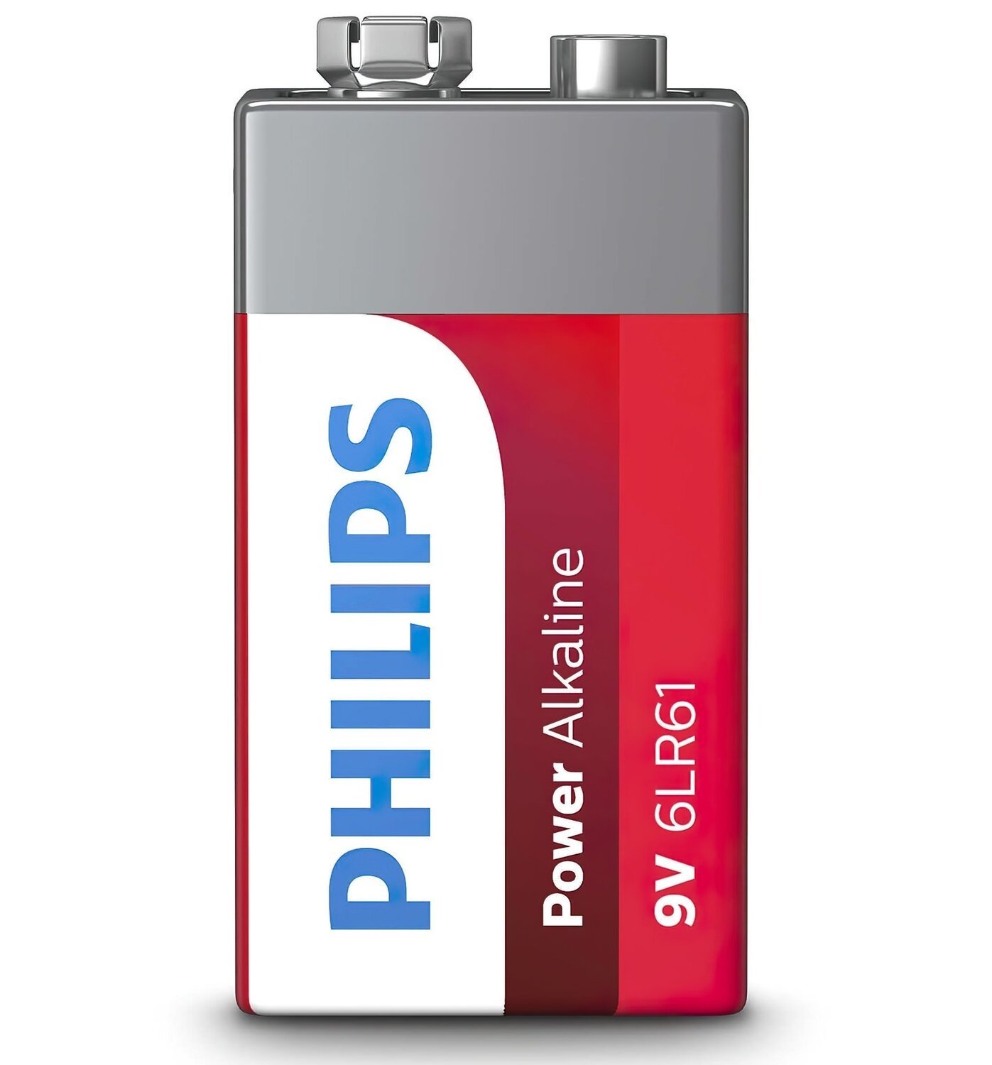 Батарейка Philips Крона 6LR61 Power Alkaline * 1 (6LR61P1B / 10) (1180846)