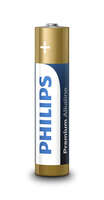 Батарейка Philips Premium Alkaline AAA BLI 4 (LR03M4B/10)