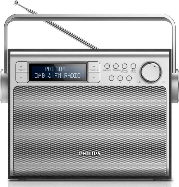 

Портативный радиоприемник Philips AE5020 Silver/Black