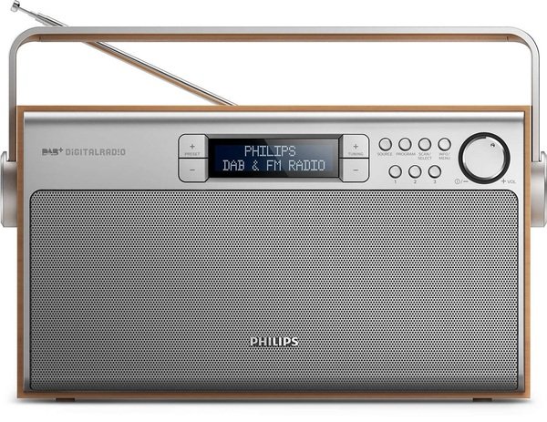 

Портативный радиоприемник Philips AE5220 Silver/Wood