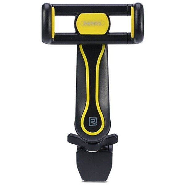 

Автодержатель Remax Air Vent Smart Car Mount Holder black+yellow