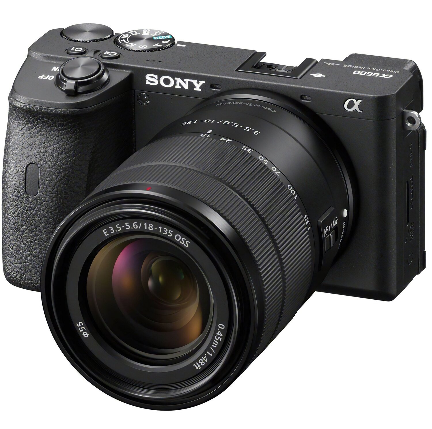 Фотоаппарат SONY Alpha a6600 + E 18-135 mm f/3.5-5.6 OSS (ILCE6600MB.CEC) фото 