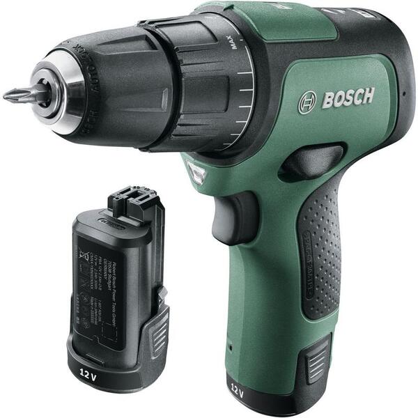 

Шуруповерт аккумуляторный Bosch EasyImpact 12 (2 акк.), 12В, Li-On (06039B6101)