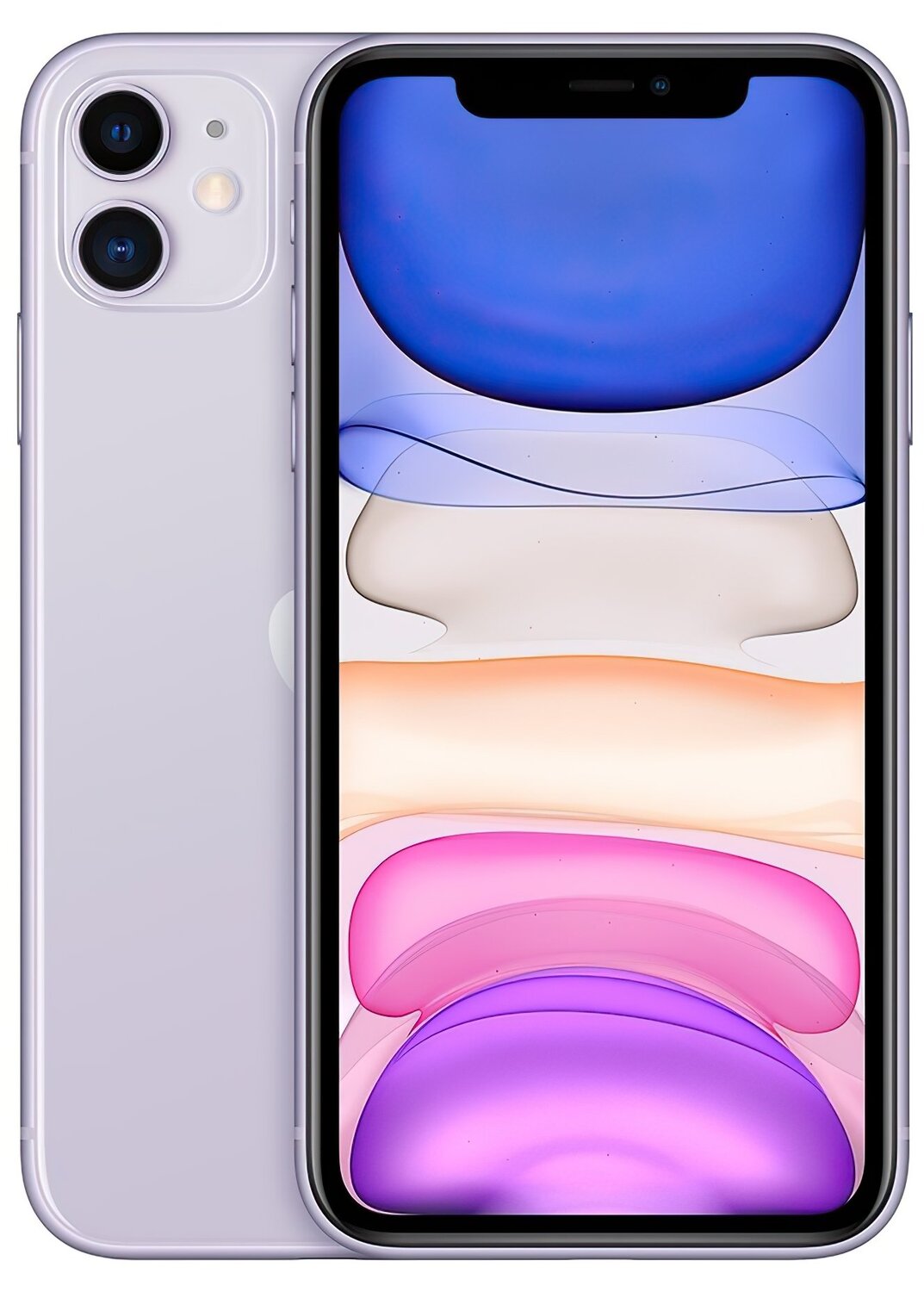 Смартфон Apple iPhone 11 128GB Purple (slim box) (MHDM3)фото