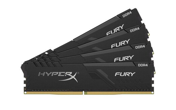 

Память для ПК HyperX DDR4 2666 64GB Fury Black (HX426C16FB3K4/64)