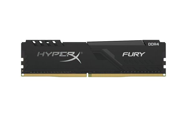 Акція на Память для ПК HyperX DDR4 3200 8GB Fury Black  (HX432C16FB3/8) від MOYO