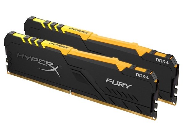 

Память для ПК HyperX DDR4 2666 16GB Fury RGB Black (HX426C16FB3AK2/16)