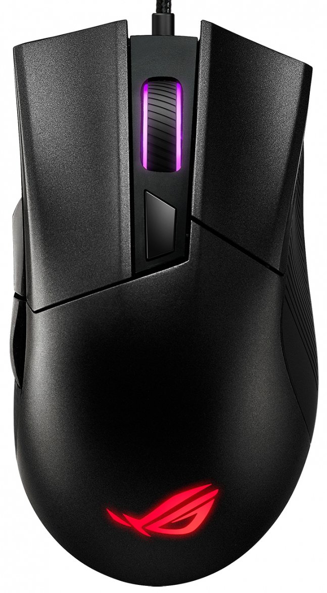 Ігрова миша Asus ROG Gladius II CORE USB Black (90MP01D0-B0UA00)фото
