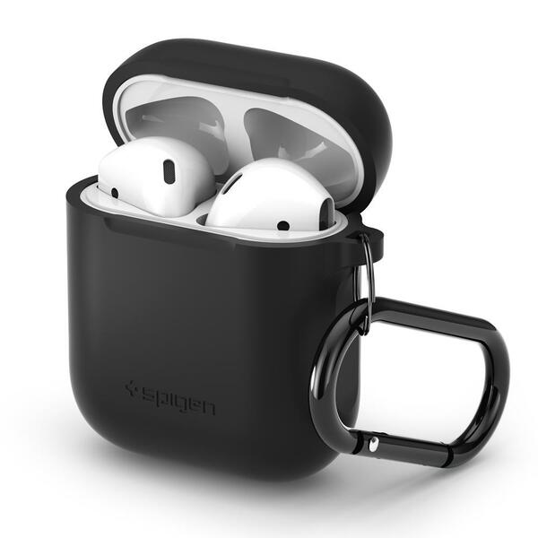 

Чехол Spigen для AirPods Silicone Black (066CS24808)
