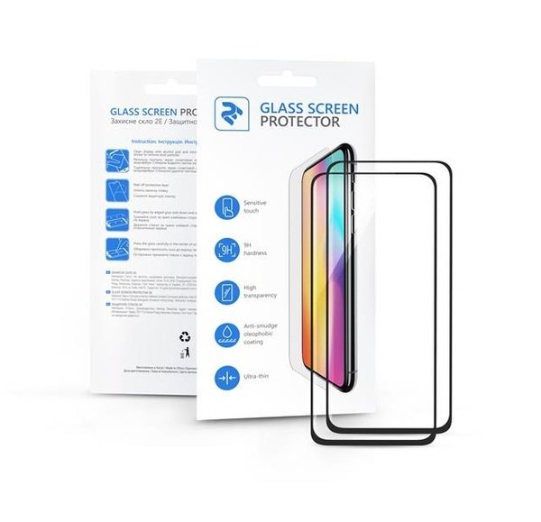 

Комплект защитных стёкол 2E для Xiaomi Redmi 7A 2.5D Black Border