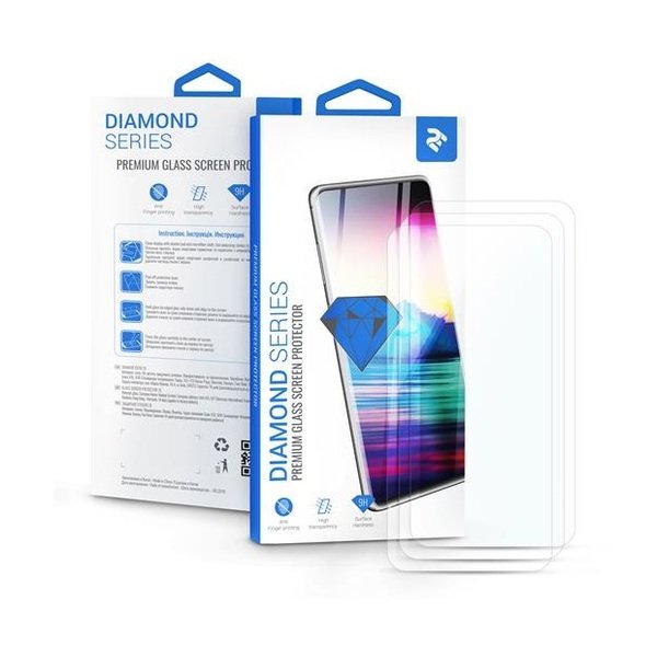 

Комплект защитных стёкол 2E для VIVO V17 Neo 2.5D Clear