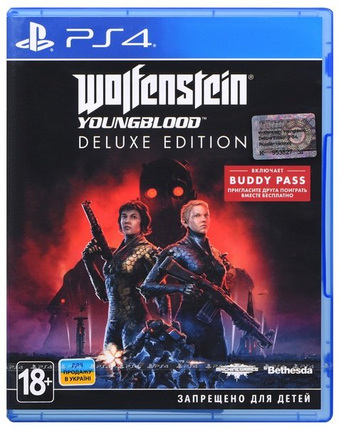 Акція на Игра Wolfenstein: Youngblood. Deluxe Edition (PS4, Русские субтитры) від MOYO