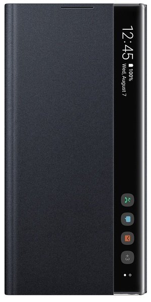 Акція на Чехол Samsung для Galaxy Note 10+ (N975) Clear View Cover Black від MOYO
