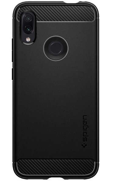 

Чехол Spigen для Xiaomi Redmi Note 7/Note 7 Pro Rugged Armor Black