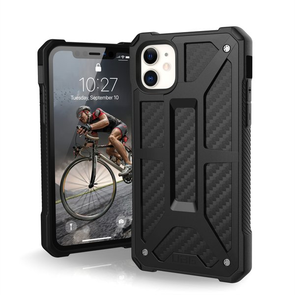 

Чехол UAG для iPhone 11 Monarch Carbon Fiber