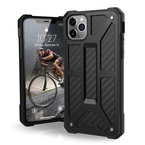 

Чехол UAG для iPhone 11 Pro Max Monarch Carbon Fiber
