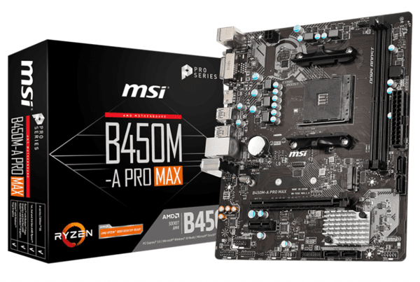 

Материнcкая плата MSI B450M-A PRO MAX