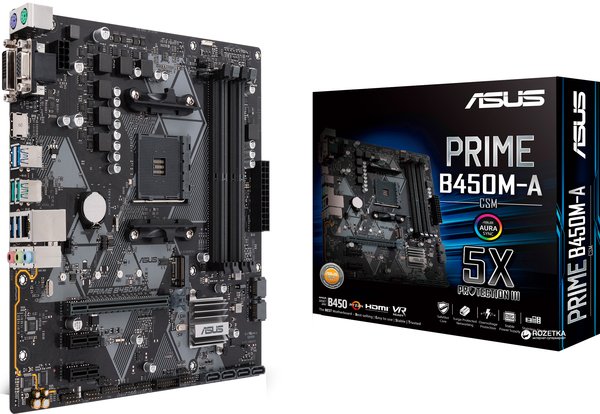 

Материнcкая плата ASUS PRIME_B450M-A/CSM