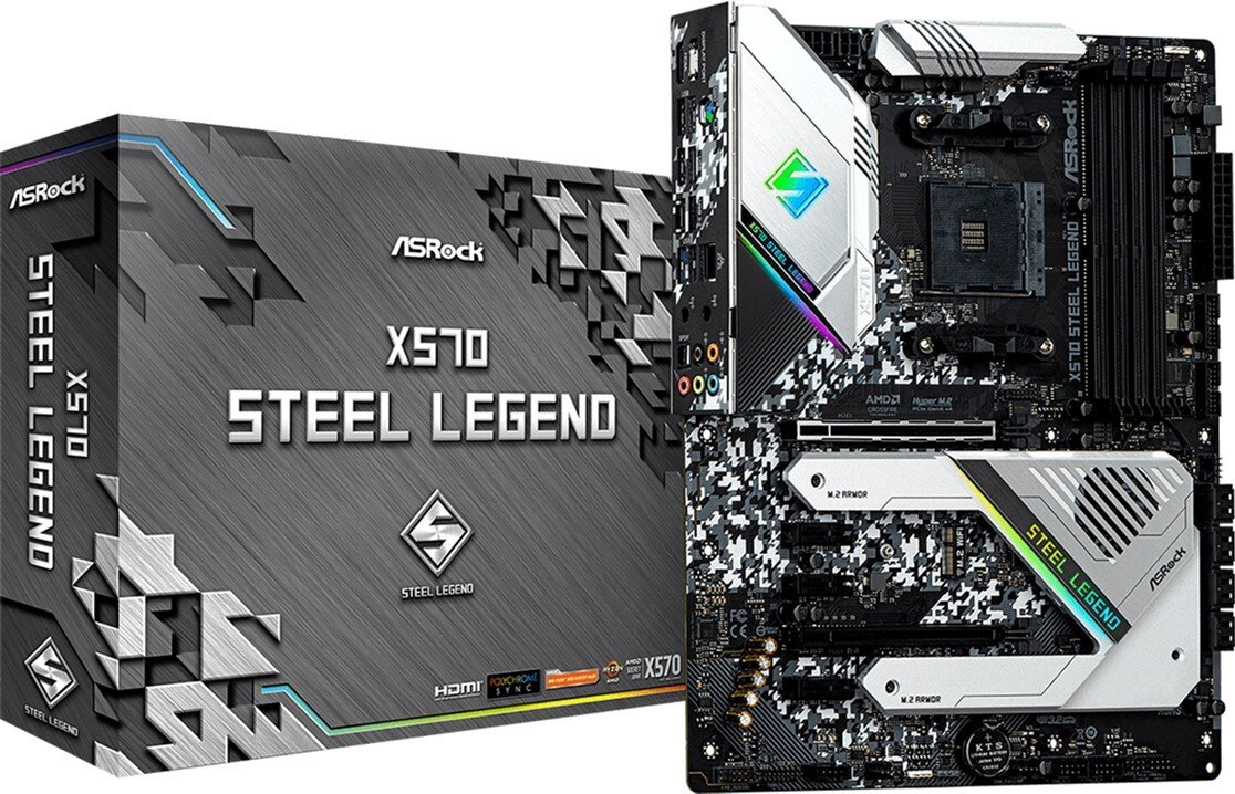 

Материнская плата ASRock X570 Steel Legend