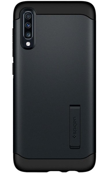 

Чехол Spigen для Galaxy A70 Slim Armor Metal Slate