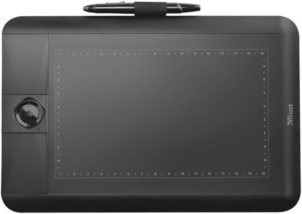 Акція на Графический планшет Trust Panora Widescreen 250x150mm Black (21794) від MOYO