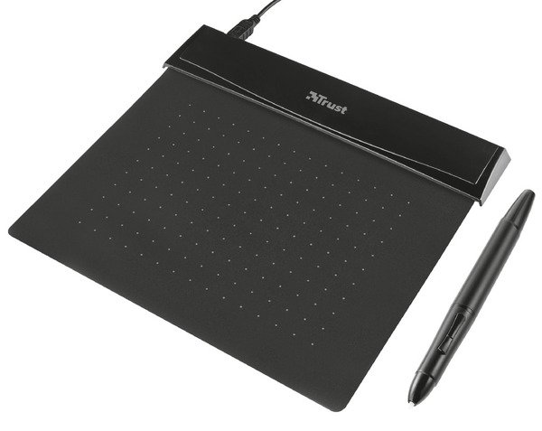 

Графический планшет Trust Flex Design Tablet 140x100mm Black (21259_)