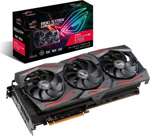 

Видеокарта ASUS Radeon RX 5700 8GB DDR6 STRIX GAMING OC (STRIX-RX5700-O8G-GAM)