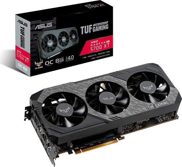 

Видеокарта ASUS Radeon RX 5700 XT 8GB DDR6 TUF3 GAMING OC (TUF3-RX5700XT-O8G-GAM)